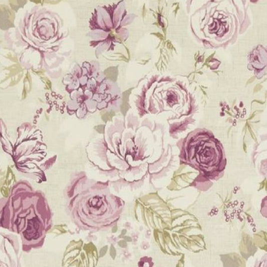 Clarke & Clarke Genevieve Mulberry