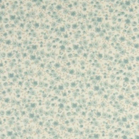 Clarke & Clarke Ditsy Rose Duckegg