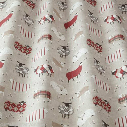 iLiv Baa Baa Designer Curtain Fabric Peony