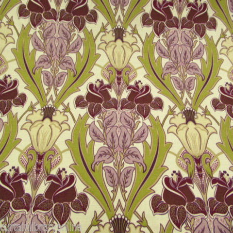 iLiv Ancathus Curtain Fabric Berry