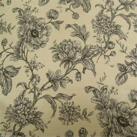 iLiv Aquitaine Curtain Fabric Charcoal