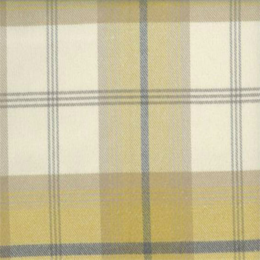 Balmoral Curtain Fabric Ochre