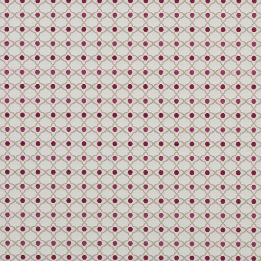 Clarke & Clarke Venus Raspberry