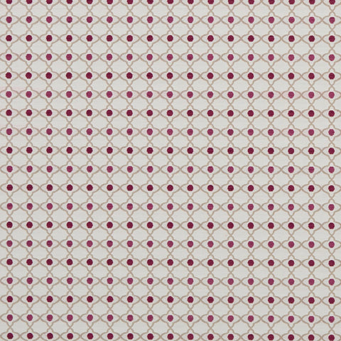 Clarke & Clarke Venus Raspberry