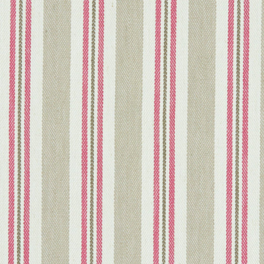 Clarke & Clarke Alderton Raspberry/Linen