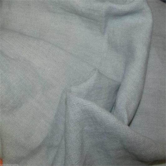 Soft Draping Linen Curtain Fabric Duckegg