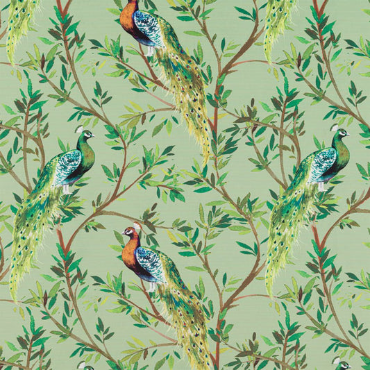 Beaumont Textiles Peacock Avocado