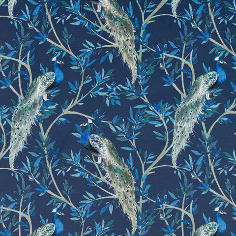 Beaumont Textiles Peacock Indigo