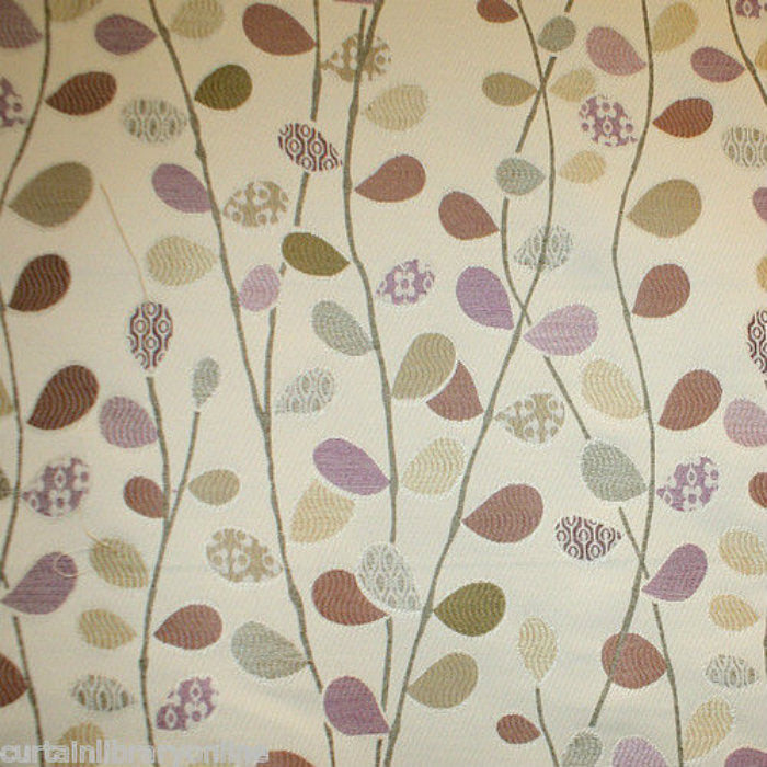 iLiv Honesty Curtain Fabric Mulberry