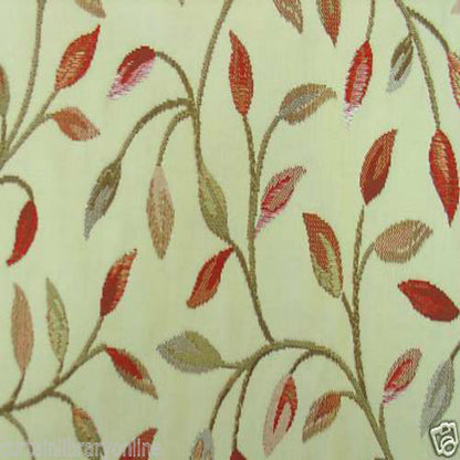 Voyage Cervino Curtain Fabric Red Nut