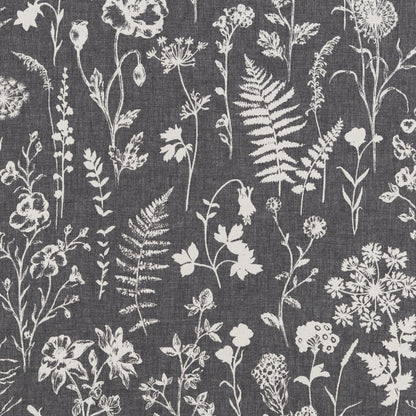 Beaumont Textiles Blomma Charcoal