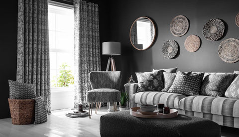 Beaumont Textiles Bregne Charcoal