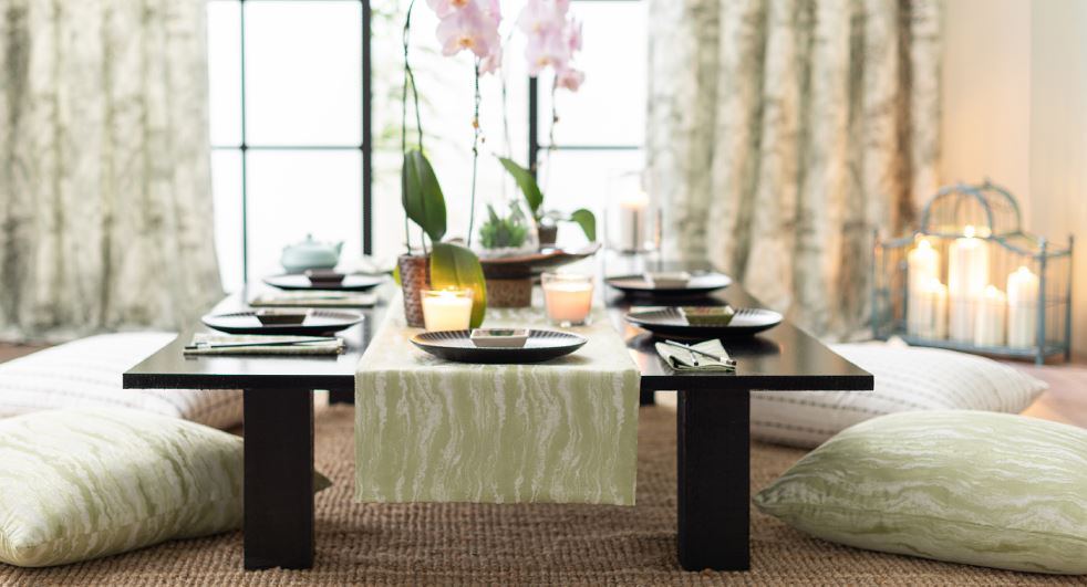 Beaumont Textiles Koi Wedgewood