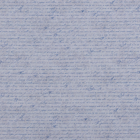 Beaumont Textiles Calligraphy Chambray