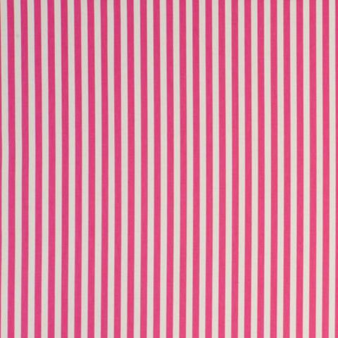 Clarke & Clarke Party Stripe Raspberry