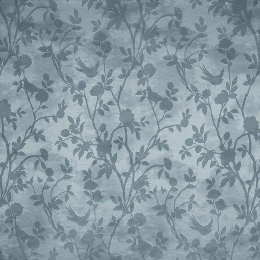 Laura Ashley Eglantine Silhouette Woven Seaspray