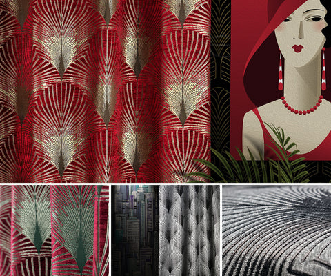 Fibre Naturelle New York Curtain Fabric Empire