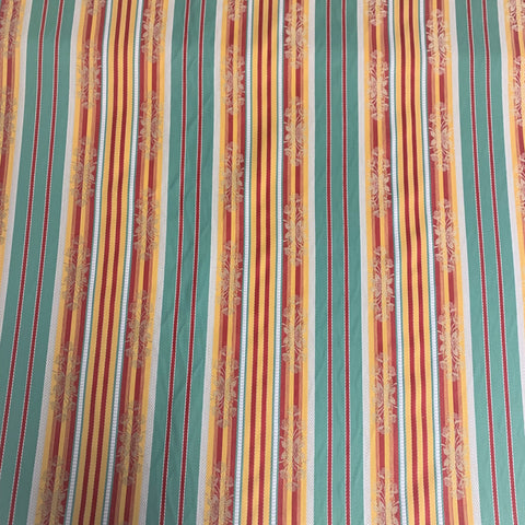 CFO Charleston Stripe Red/Gold/Green