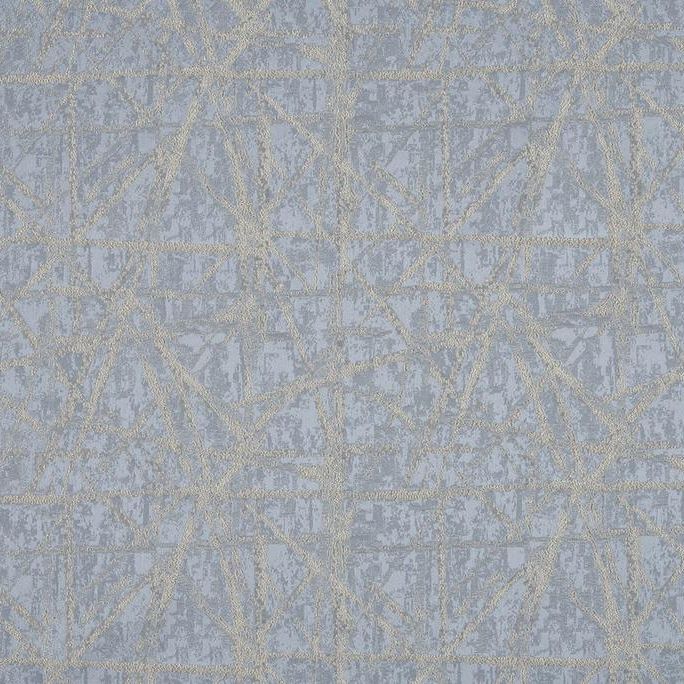 Bill Beaumont Textiles Hathaway Silver Blue