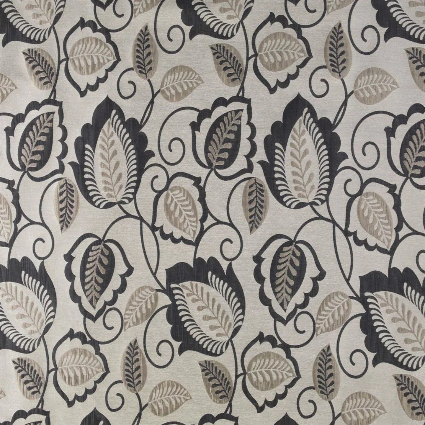 Bill Beaumont Textiles Esme Charcoal