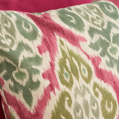 Chess Designs Arlo Olive Fuchsia