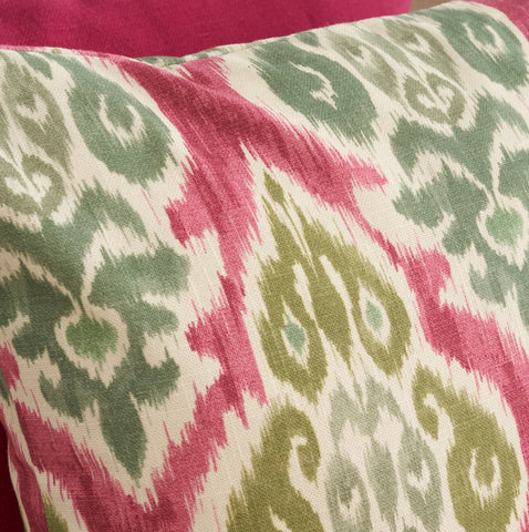 Chess Designs Arlo Olive Fuchsia