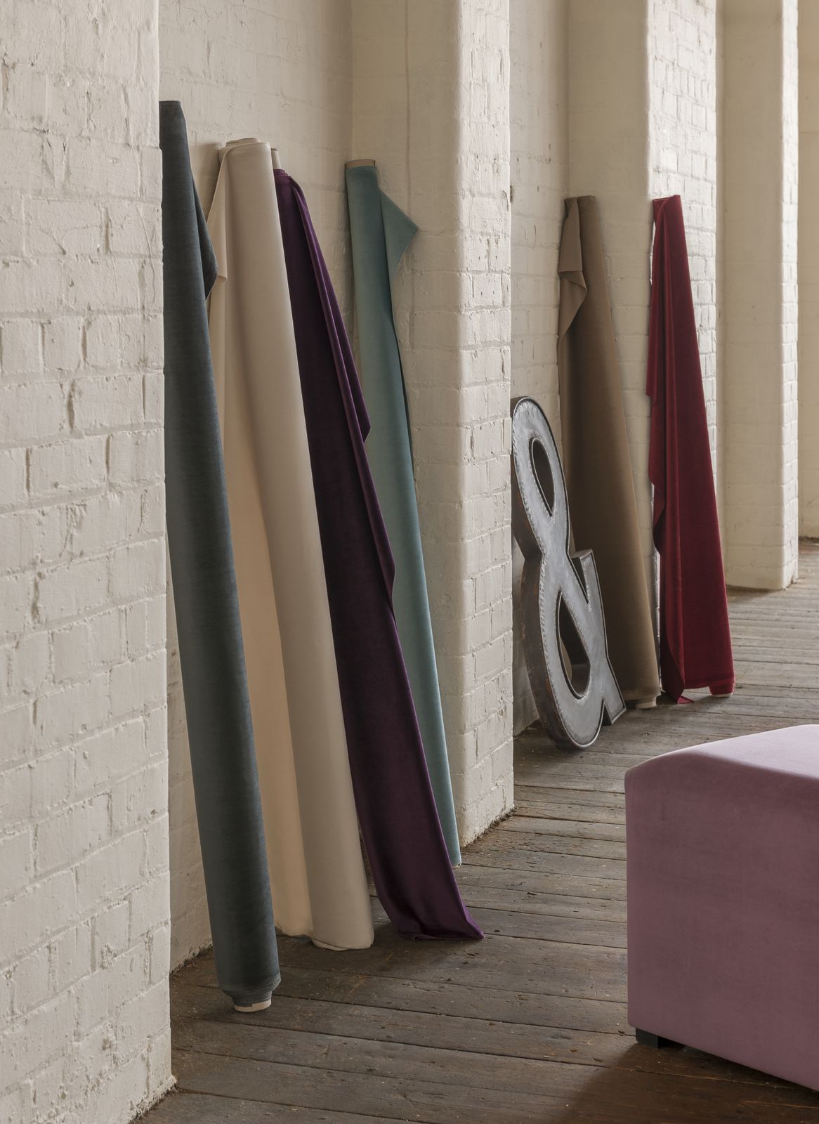 Clarke & Clarke Alvar Plum